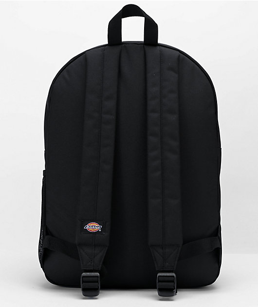 Dickies クラシック ラベル バックパック ロゴ Black 送料込み Dickies Logo Black Backpack | Zumiez