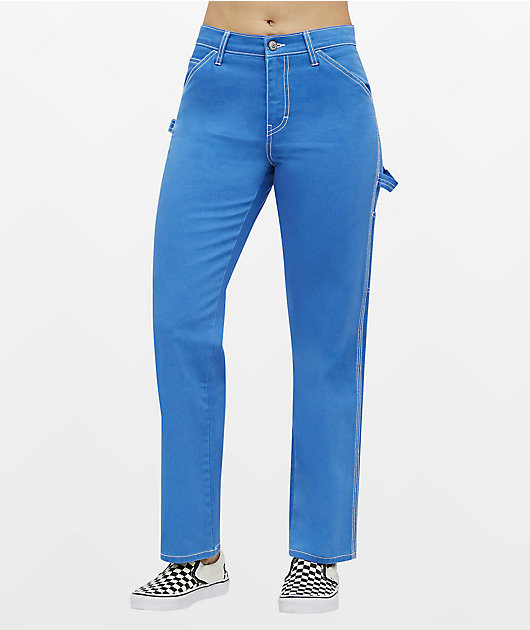 medium blue pants