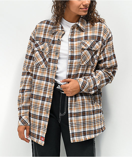 https://scene7.zumiez.com/is/image/zumiez/product_main_medium/Dickies-Oversized-Tan-Plaid-Flannel-Jacket-_347624-front-US.jpg