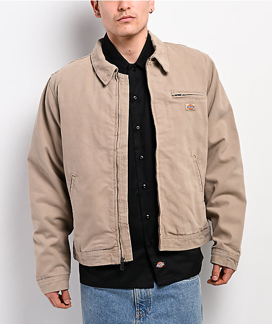 ハ*キ様 Schott DICKIES PAINTER JACKET 38 Dickies Painter Beige Canvas Jacket | Zumiez