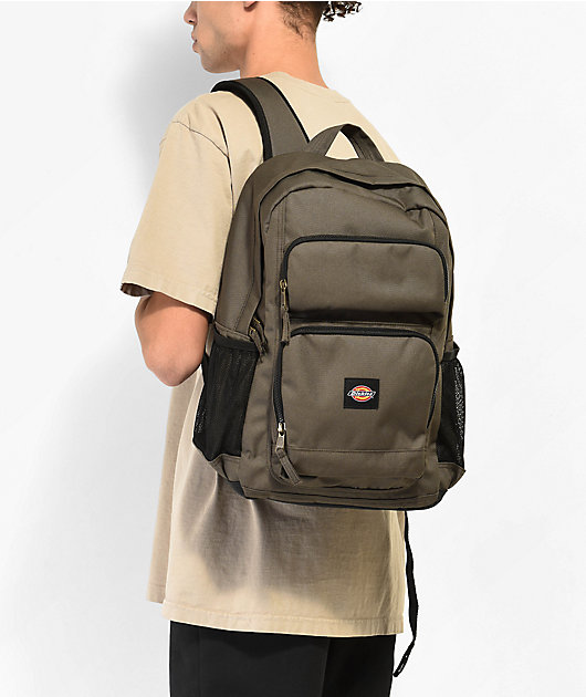Dickies Poly Canvas Olive Green Backpack