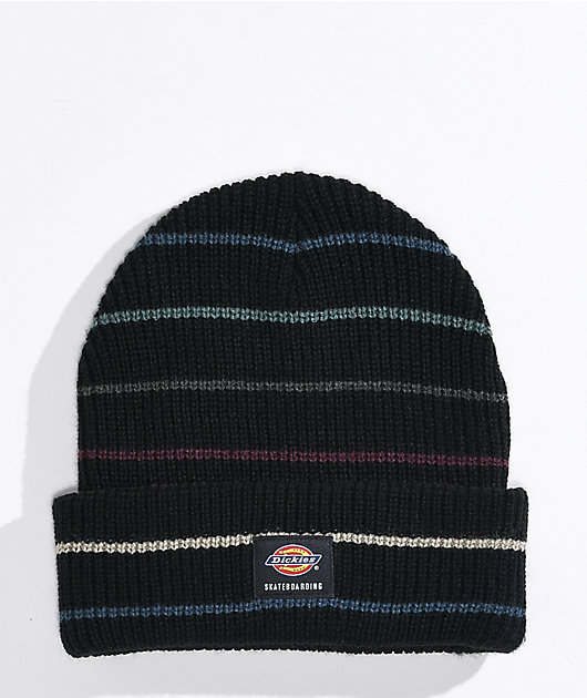 Dickies Skate Black Stripe Beanie Zumiez