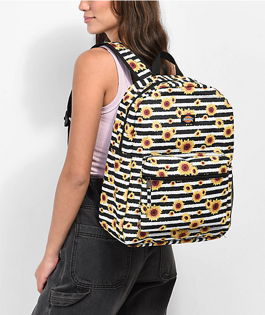 Dickies Sunshine Student Black & White Backpack