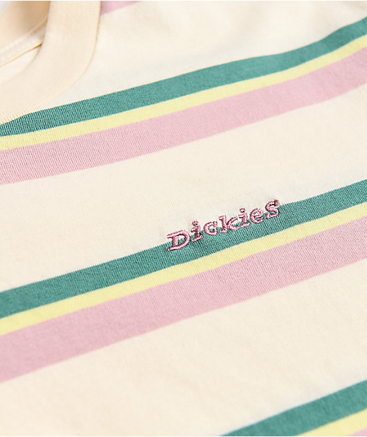 Dickies Tomboy Natural Stripe T-Shirt