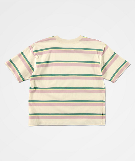 Dickies Tomboy Natural Stripe T-Shirt