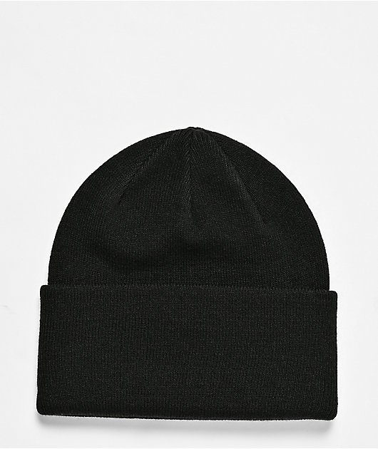 Dickies Tonal Cuffed Black Beanie