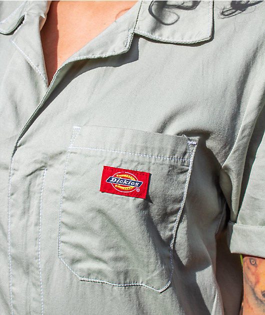 Dickies Worker Sage Coveralls