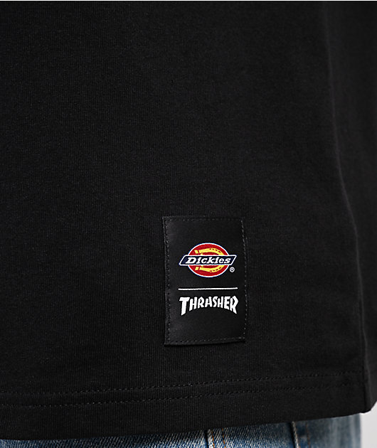 Dickies x Thrasher Black T-Shirt