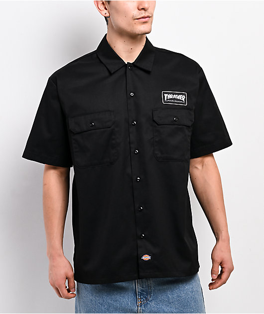 Dickies x Thrasher Black Work Shirt