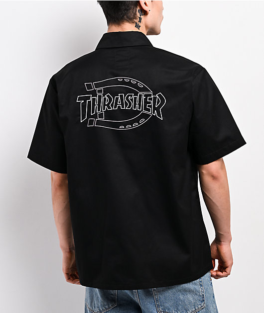 Dickies x Thrasher Black Work Shirt | Zumiez