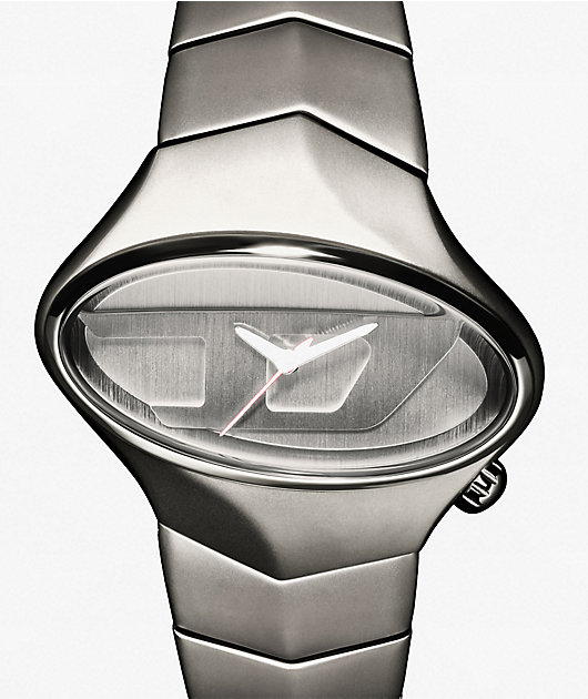 Diesel D-Rush Silver Analog Watch