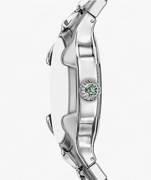 Diesel Vert Silver & Green Analog Watch | Zumiez