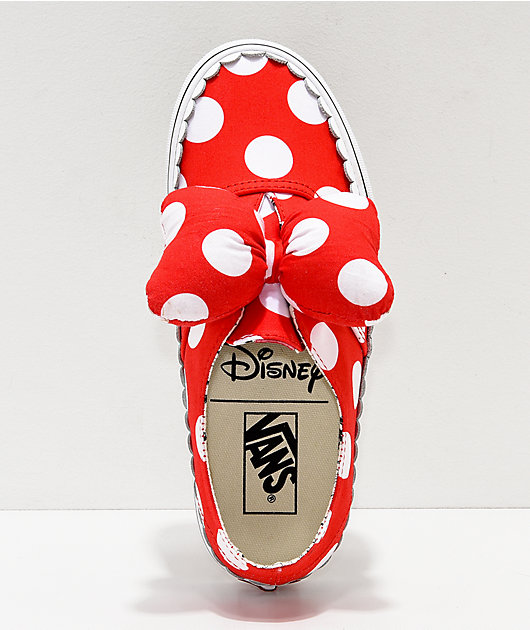 minnie mouse slip on vans womens