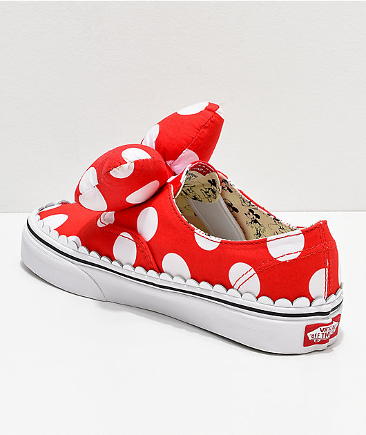 minnie bow vans