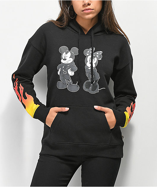 disney x vans checkerboard mickey mouse pullover hoodie