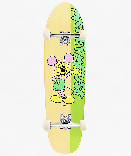 Disney x HUF Mickey Mouse Greetings 8.0" Cruiser Assembled Skateboard Complete