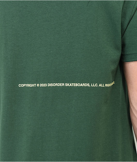 Disorder Arch Logo Olive T-Shirt