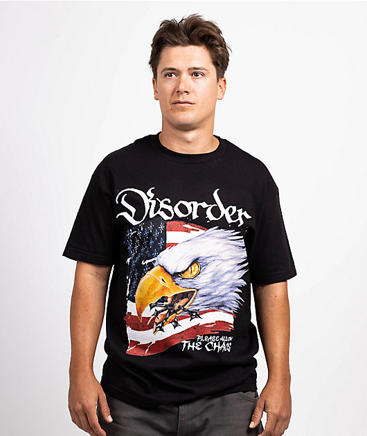 SLIM FIT ROUND NECK T-SHIRT ORDER OF DISORDER LOUNGE