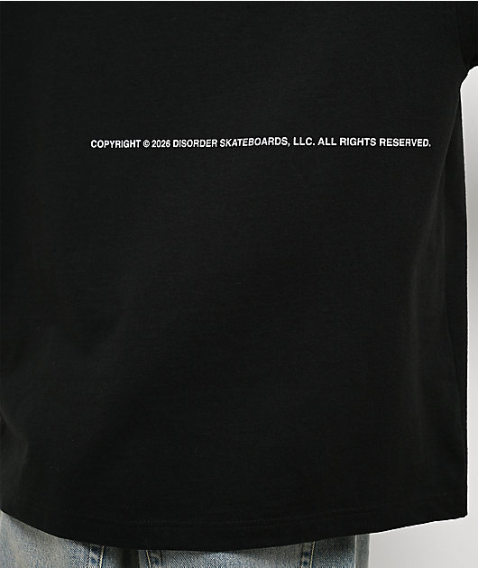 Disorder Horses Black T-Shirt