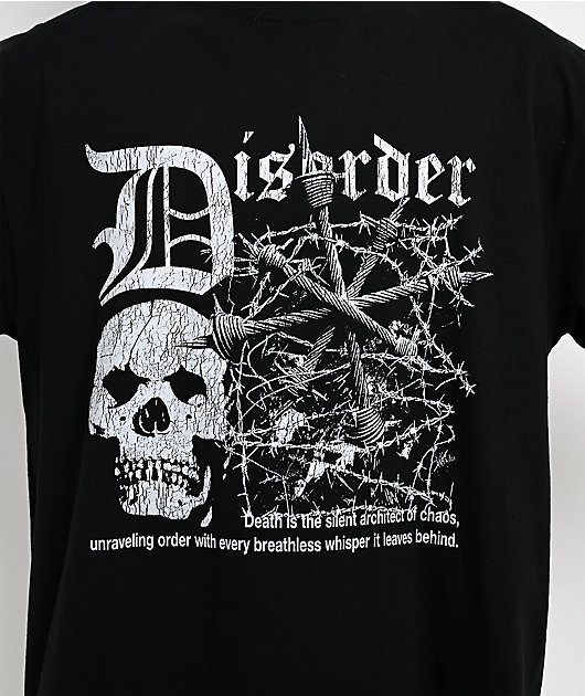 Disorder Silent Architect Black T-Shirt