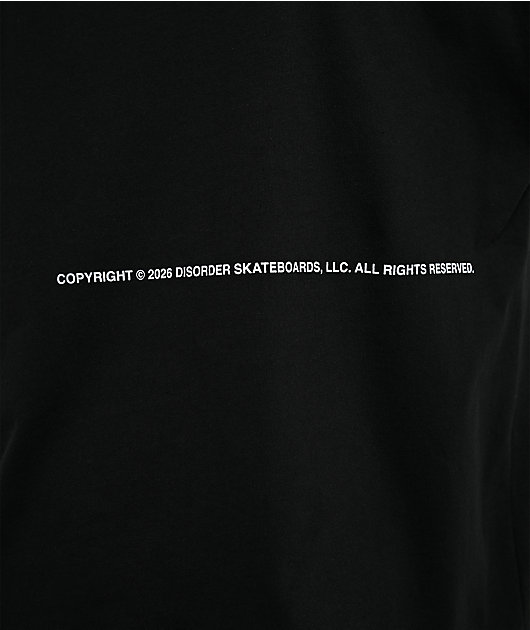Disorder Silent Architect Black T-Shirt