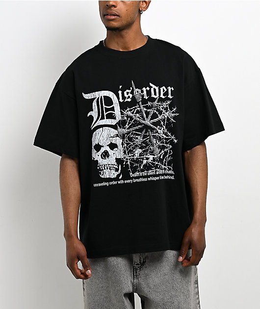 Disorder Silent Architect Black T-Shirt