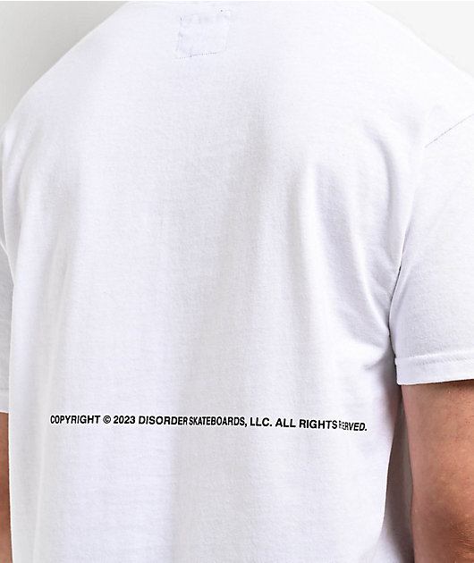 Disorder Triple Eyez White T-Shirt