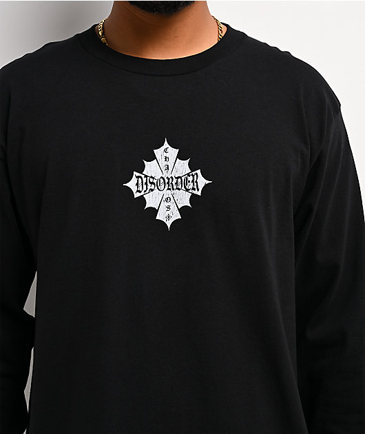 Disorder West Coast Chaos Black Long Sleeve T-Shirt