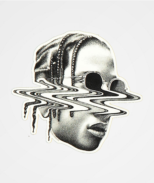 Distortion Rocky Sticker