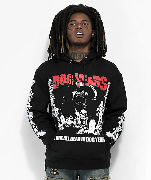 Dog Years Graveyard Black Hoodie