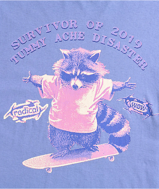 Dogecore Tummyache Purple T-Shirt | Zumiez