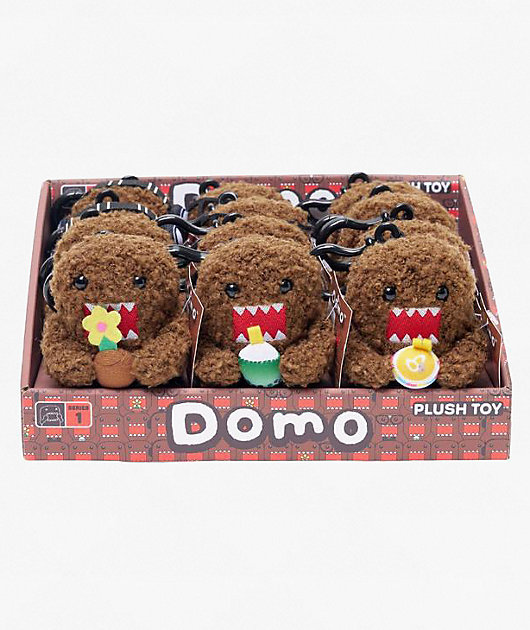Domo Assorted Plush Bag Charm