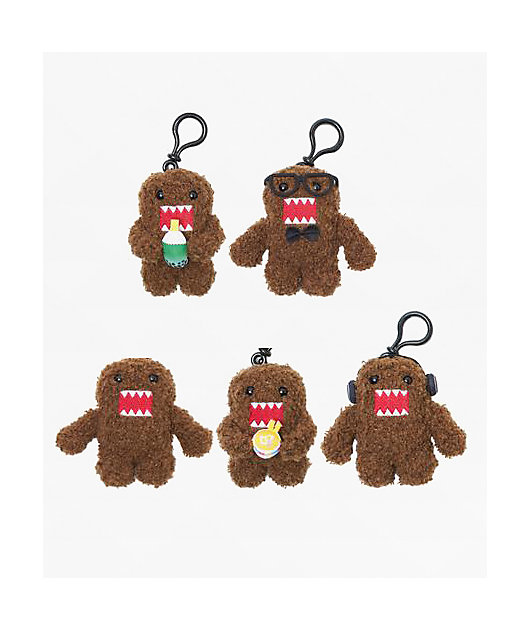 Domo Assorted Plush Bag Charm