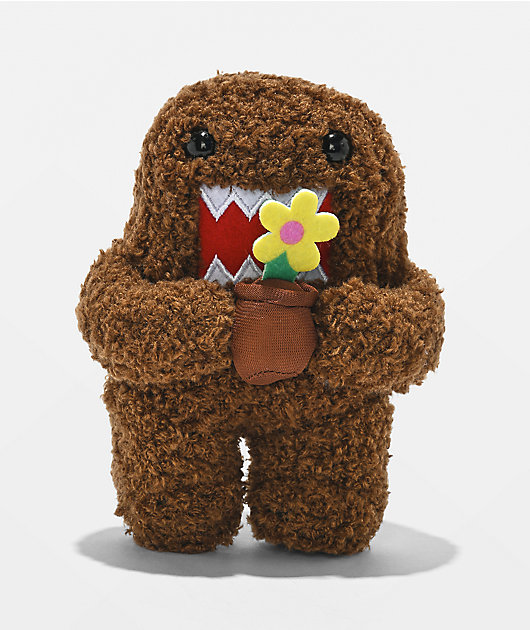 Domo With Flowerpot Plush Toy