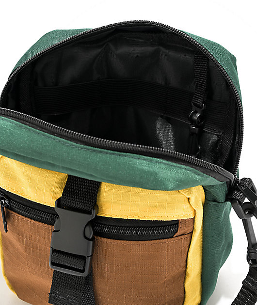 Donut Grey, Yellow & Brown Crossbody Bag | Zumiez display picture 1