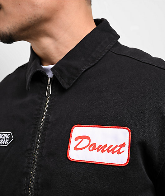 Donut Racing USA Black Canvas Jacket | Zumiez