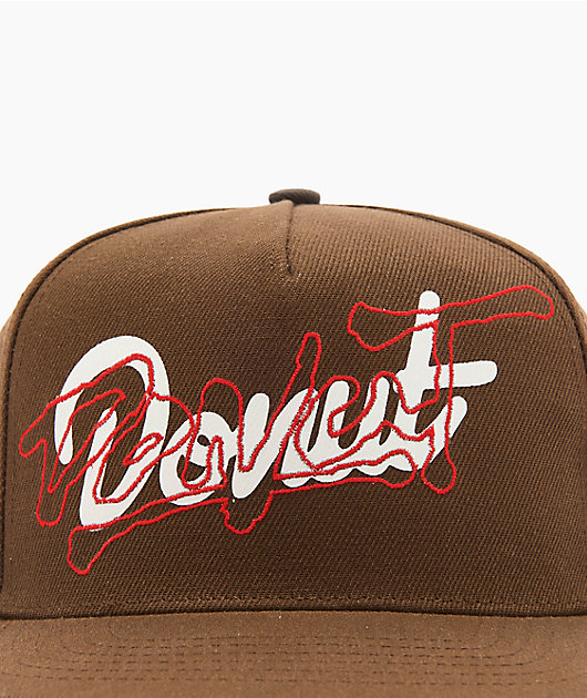 Donut World Champs Brown Snapback Hat | Zumiez
