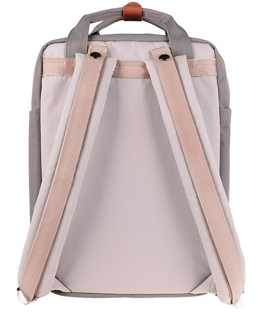 doughnut macaroon ivory & light grey backpack