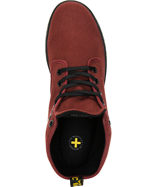 dr martens shoreditch cherry red