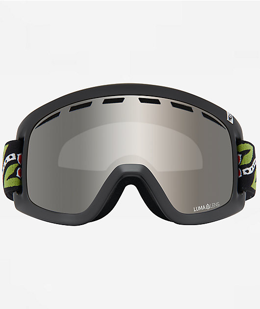 Dragon D1 Mikkel 2026 Signature Black & Silver Ion Snowboard Goggles