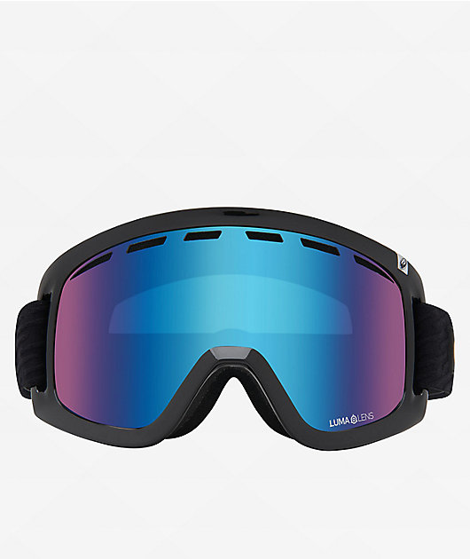 Dragon D1 OTG Black & Icon Blue Snowboard Goggles | Zumiez