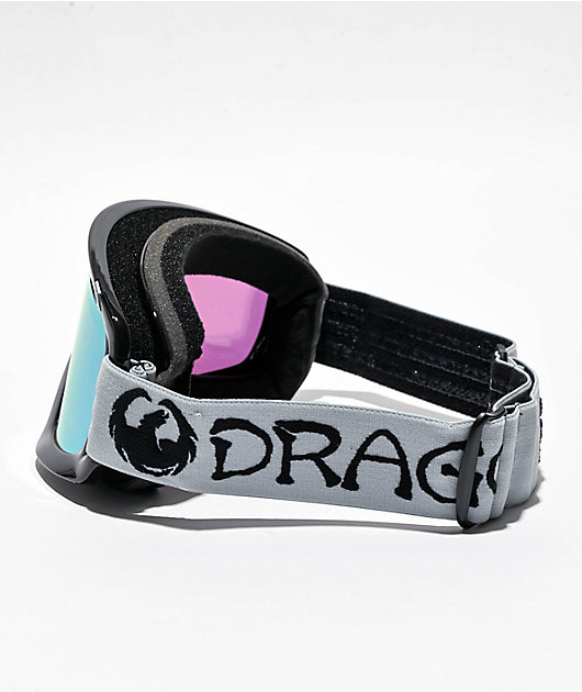 Dragon D1 OTG Black & Icon Blue Snowboard Goggles