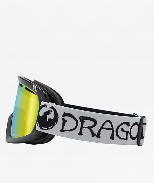 Dragon D1 OTG Classic Grey & Gold Snowboard Goggles | Zumiez