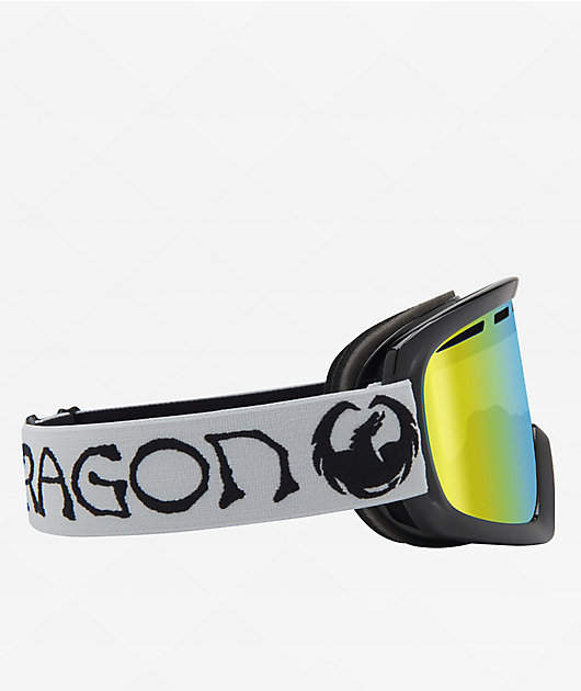 Dragon D1 OTG Classic Grey & Gold Snowboard Goggles | Zumiez