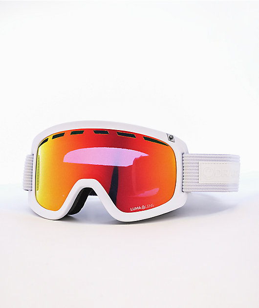 Dragon D1 OTG Corduroy Red Ion Snowboard Goggles