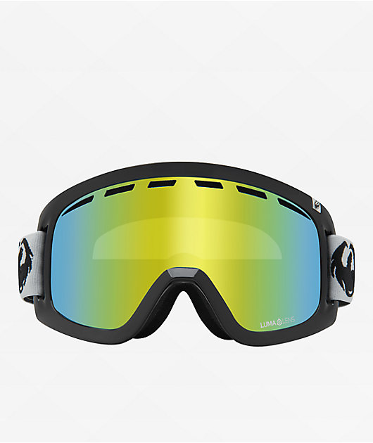 Dragon D1 OTG Grey & Gold Ion Snowboard Goggles | Zumiez