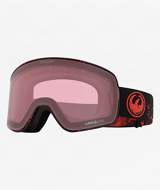 Dragon DX3 OTG Manga & Light Rose Snowboard Goggles | Zumiez
