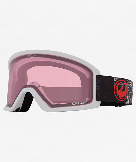 Dragon DX3 OTG Manga & Light Rose Snowboard Goggles | Zumiez