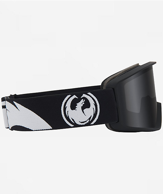 Dragon DXT Dark Wing Black & Smoke Snowboard Goggles | Zumiez