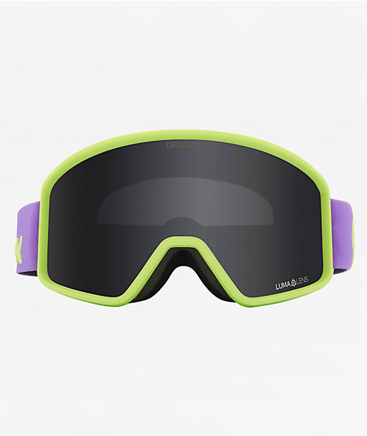 Dragon DXT OTG Murasaki & Dark Smoke Snowboard Goggles